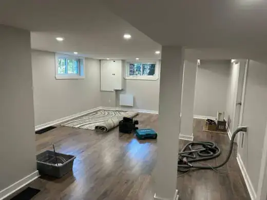 Basement project 1 — completed work