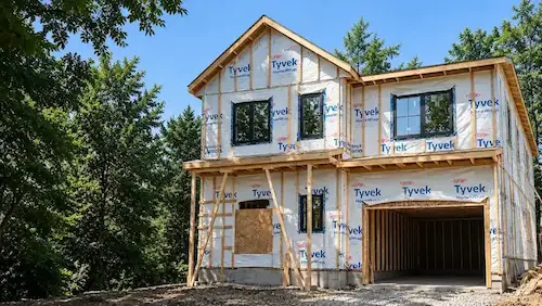 Interior renovation in progress